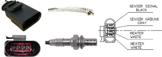 LUCAS LEB5484 - Лямбда-зонд, датчик кислорода abcparts.ee