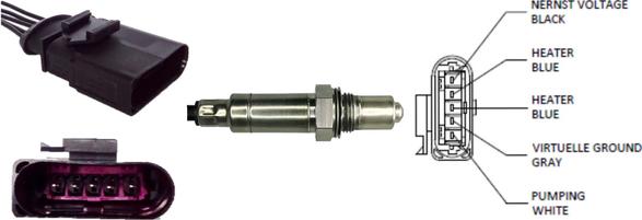 LUCAS LEB5573 - Лямбда-зонд, датчик кислорода abcparts.ee