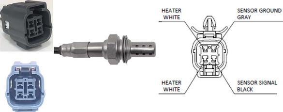 LUCAS LEB5187 - Лямбда-зонд, датчик кислорода abcparts.ee