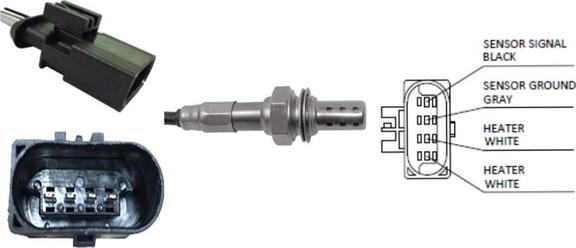 LUCAS LEB753 - Лямбда-зонд, датчик кислорода abcparts.ee