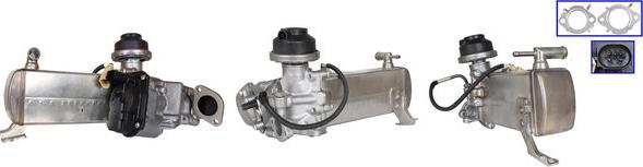 LUCAS LEV1527 - Клапан возврата ОГ abcparts.ee