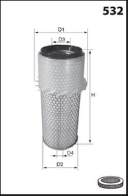 LUCAS LFAF348 - Воздушный фильтр двигателя abcparts.ee