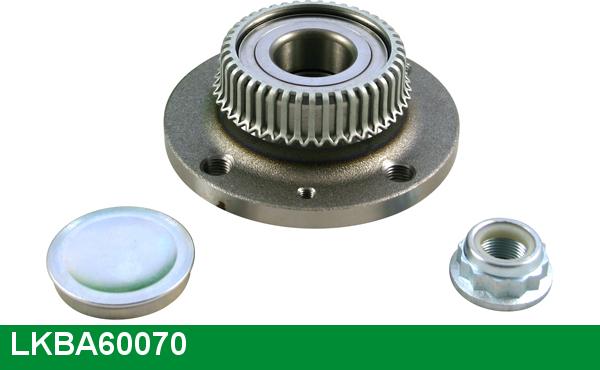 LUCAS LKBA60070 - Комплект подшипника, ступицы колеса abcparts.ee