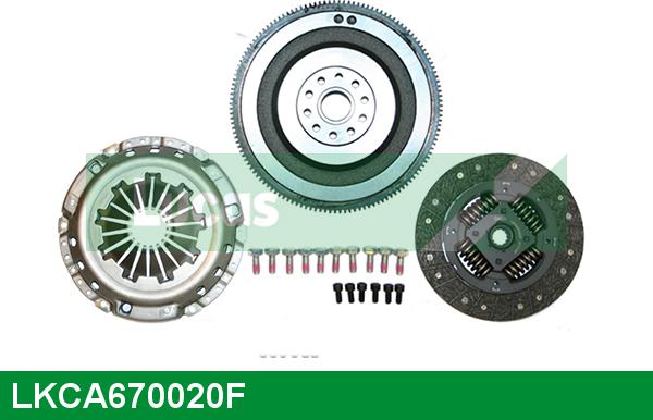 LUCAS LKCA670020F - Комплект сцепления abcparts.ee