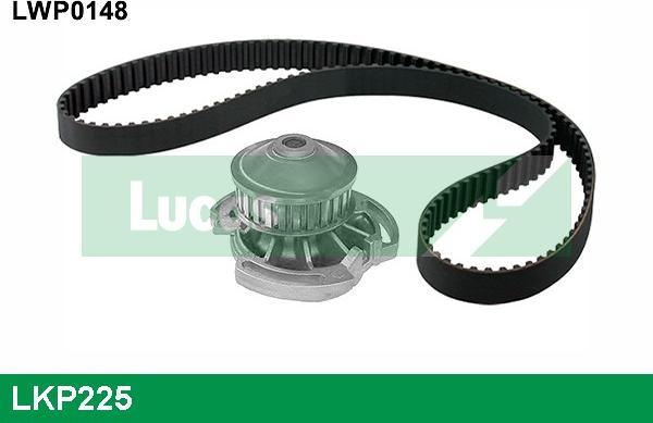 LUCAS LKP225 - Водяной насос + комплект зубчатого ремня ГРМ abcparts.ee