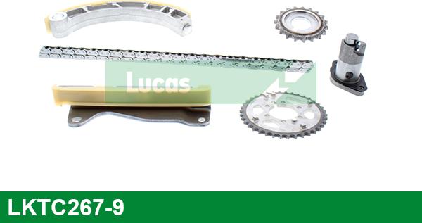 LUCAS LKTC267-9 - Комплект цепи привода распредвала abcparts.ee