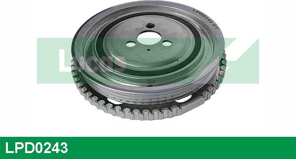 LUCAS LPD0243 - Шкив коленчатого вала abcparts.ee