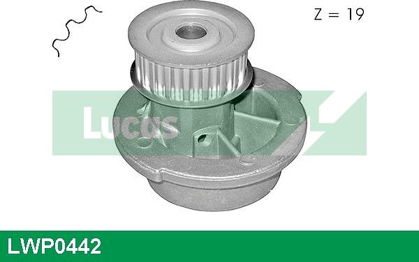 LUCAS LWP0442 - Водяной насос abcparts.ee