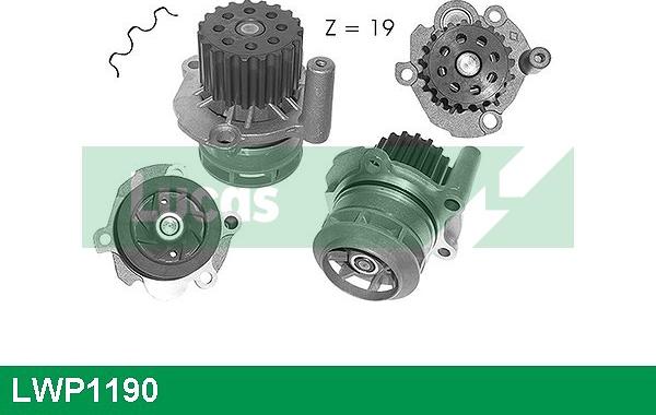 LUCAS LWP1190 - Водяной насос abcparts.ee