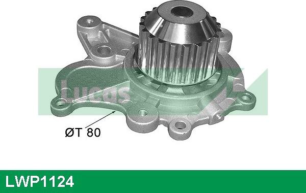 LUCAS LWP1124 - Водяной насос abcparts.ee