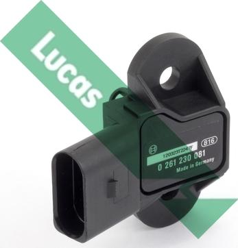 LUCAS SEB1713 - Датчик, давление во впускной трубе abcparts.ee