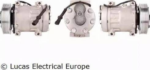 Lucas Electrical ACP563 - Компрессор кондиционера abcparts.ee