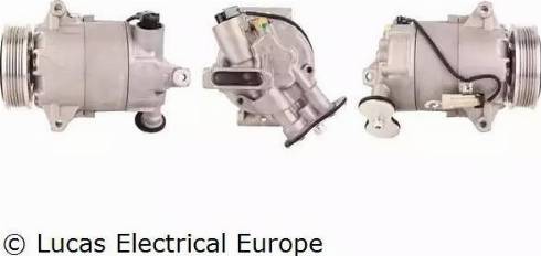 Lucas Electrical ACP524 - Компрессор кондиционера abcparts.ee