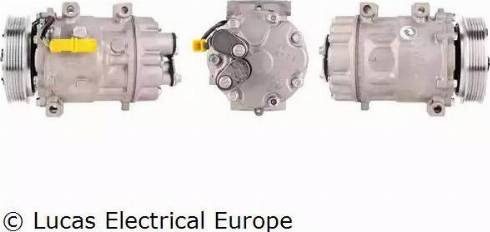 Lucas Electrical ACP672 - Компрессор кондиционера abcparts.ee