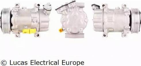 Lucas Electrical ACP144 - Компрессор кондиционера abcparts.ee