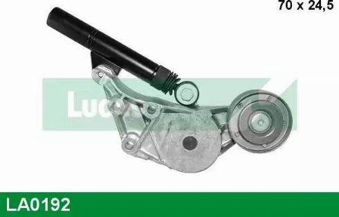 Lucas Engine Drive LA0192 - Натяжитель, поликлиновый ремень abcparts.ee