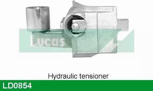 Lucas Engine Drive LD0854 - Натяжной ролик, зубчатый ремень ГРМ abcparts.ee