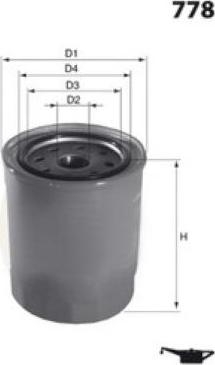 Lucas Filters LFOS200 - Масляный фильтр abcparts.ee