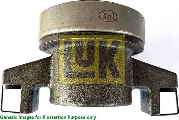 LUK 500 1537 10 - Выжимной подшипник сцепления abcparts.ee