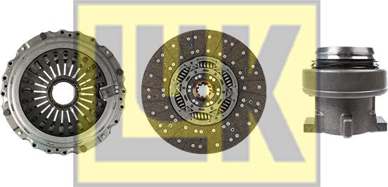 LUK 643 3433 00 - Комплект сцепления abcparts.ee