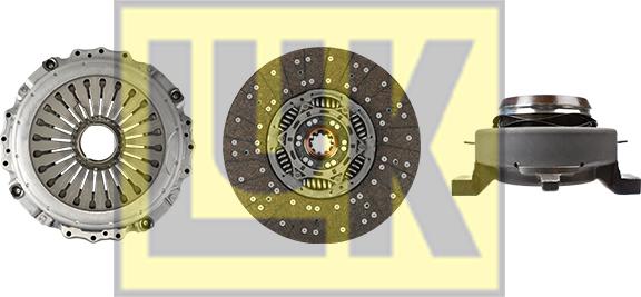 LUK 643 3437 00 - Комплект сцепления abcparts.ee
