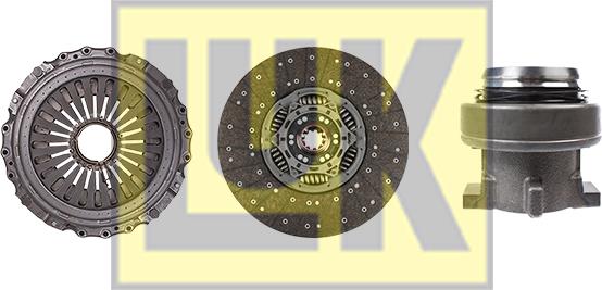 LUK 643 3420 00 - Комплект сцепления abcparts.ee