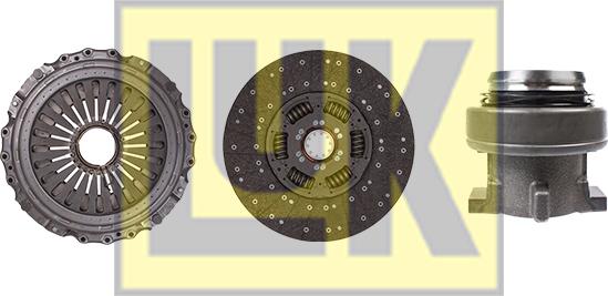 LUK 643 3385 00 - Комплект сцепления abcparts.ee