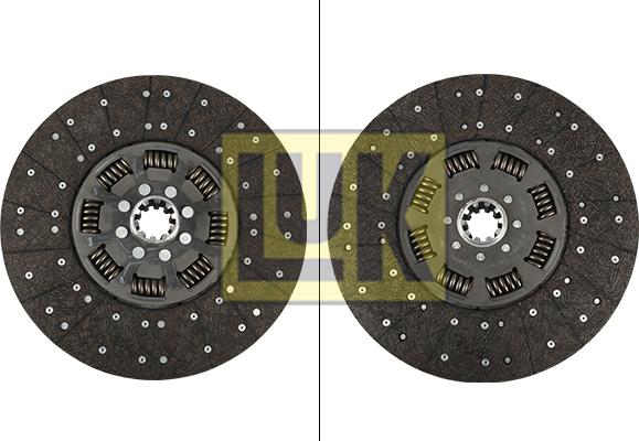 LUK 340 0048 10 - Диск сцепления, фрикцион abcparts.ee