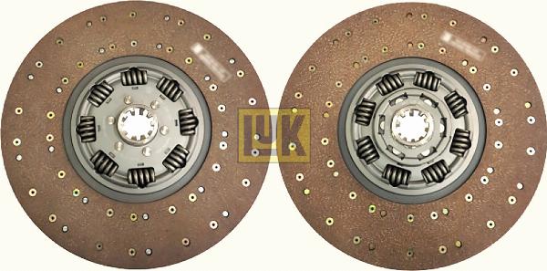 LUK 343 0081 50 - Диск сцепления, фрикцион abcparts.ee