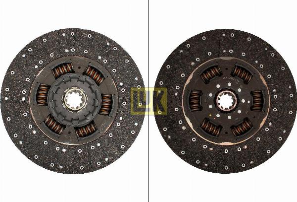 LUK 343 0304 10 - Диск сцепления, фрикцион abcparts.ee