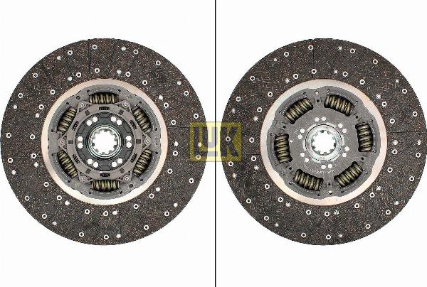 LUK 343 0303 10 - Диск сцепления, фрикцион abcparts.ee