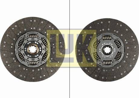 LUK 343 0208 10 - Диск сцепления, фрикцион abcparts.ee