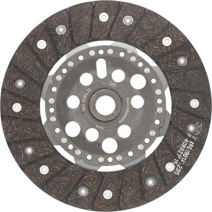 LUK 322 0283 10 - Диск сцепления, фрикцион abcparts.ee