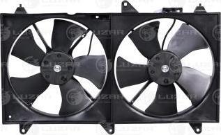 Luzar LFK 0576 - Вентилятор, охлаждение двигателя abcparts.ee