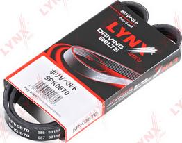 LYNXauto 5PK0870 - Поликлиновой ремень abcparts.ee