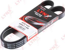 LYNXauto 6PK1148 - Поликлиновой ремень abcparts.ee