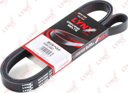 LYNXauto 6PK1880 - Поликлиновой ремень abcparts.ee