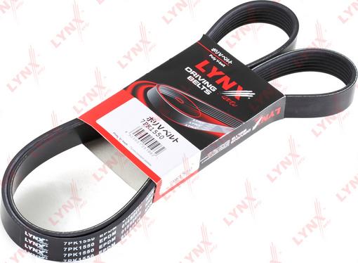LYNXauto 7PK1550 - Поликлиновой ремень abcparts.ee