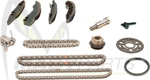Mabyparts OTK039443 - Комплект цепи привода распредвала abcparts.ee