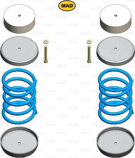 MAD HV-068250 - Комплект ходовой части, пружины abcparts.ee