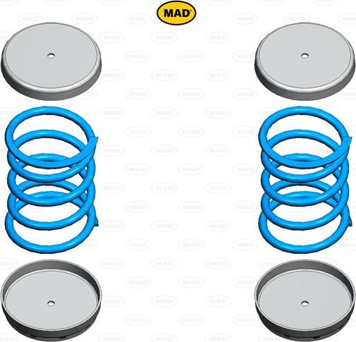 MAD HV-068260 - Комплект ходовой части, пружины abcparts.ee