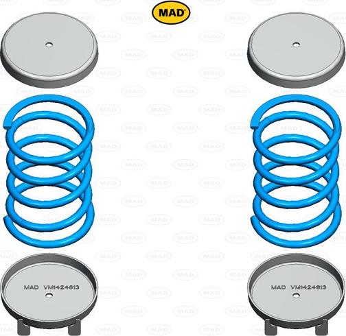 MAD HV-148130 - Комплект ходовой части, пружины abcparts.ee