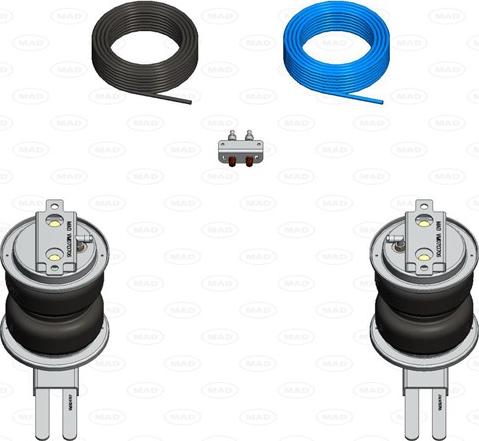 MAD NR-077064-B - Пневматическая рессора, ходовая часть abcparts.ee
