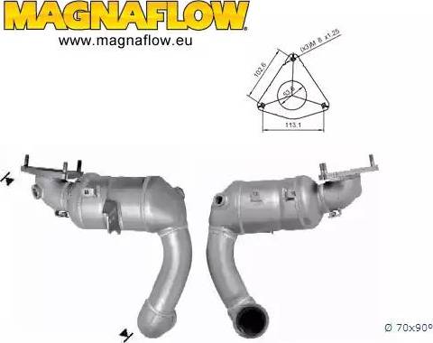 Magnaflow 60920 - Катализатор abcparts.ee