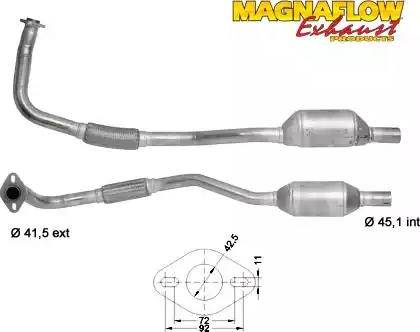 Magnaflow 85878D - Катализатор abcparts.ee