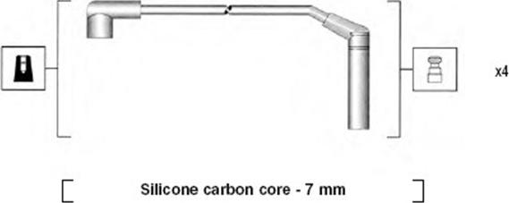 Magneti Marelli 941295010873 - Комплект проводов зажигания abcparts.ee