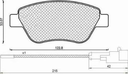 Magneti Marelli 430216171160 - Тормозные колодки, дисковые, комплект abcparts.ee