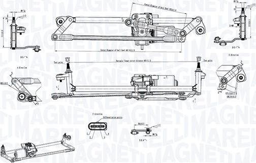 Magneti Marelli 064351748010 - Система очистки окон abcparts.ee