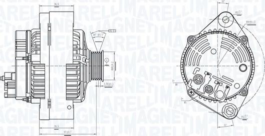 Magneti Marelli 063731318010 - Генератор abcparts.ee