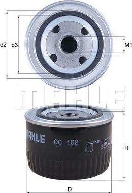 Magneti Marelli 154078236280 - Масляный фильтр abcparts.ee
